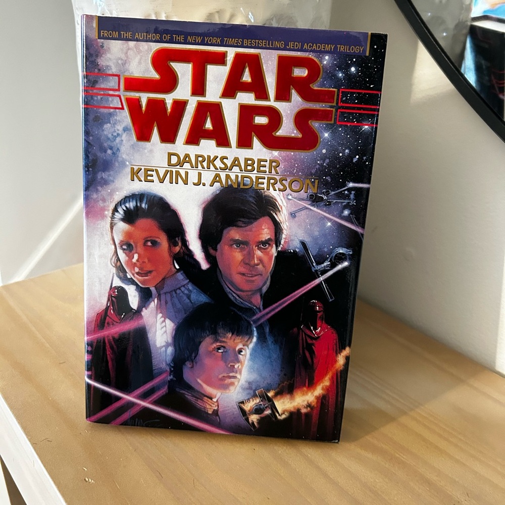 1995 Star Wars Darksaber Hardcover Book First Edition